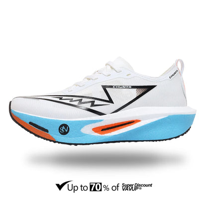 Men Running Shoes Carbon Board Marathon Speciality Sports Breathable Lightweight Women's Comfortable Athletic Chunta Sneakers