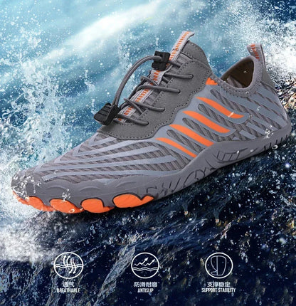 Chaussures d'eau pour hommes et femmes, chaussures minimalistes, chaussures de plage à séchage rapide, chaussures aquatiques, baskets de sport légères, randonnée, surf, navigation de plaisance, pêche