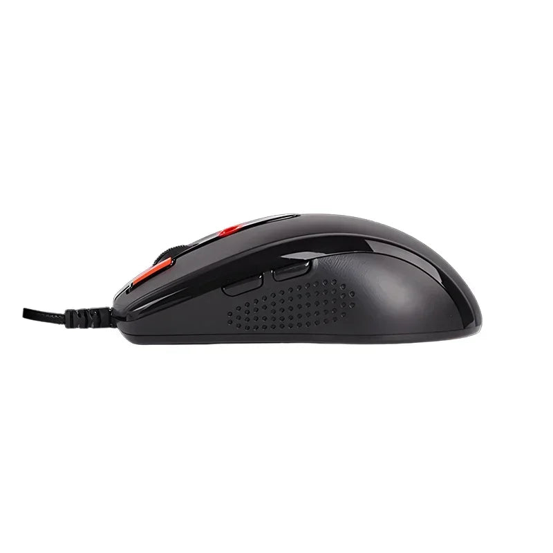 Rato Gaming A4TECH X7 X-710BK Oscar, 2000DPI, 1000HZ, roda 4D, memória integrada de 160K, Oscar Mouse Editor, sem driver