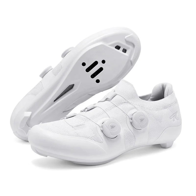 Men Mtb Cycling Shoes New Women Pink Self-Locking Cleats Speed Road Bicycle Shoes Flat Trail Racing SPD Mountain Bike Sneakers