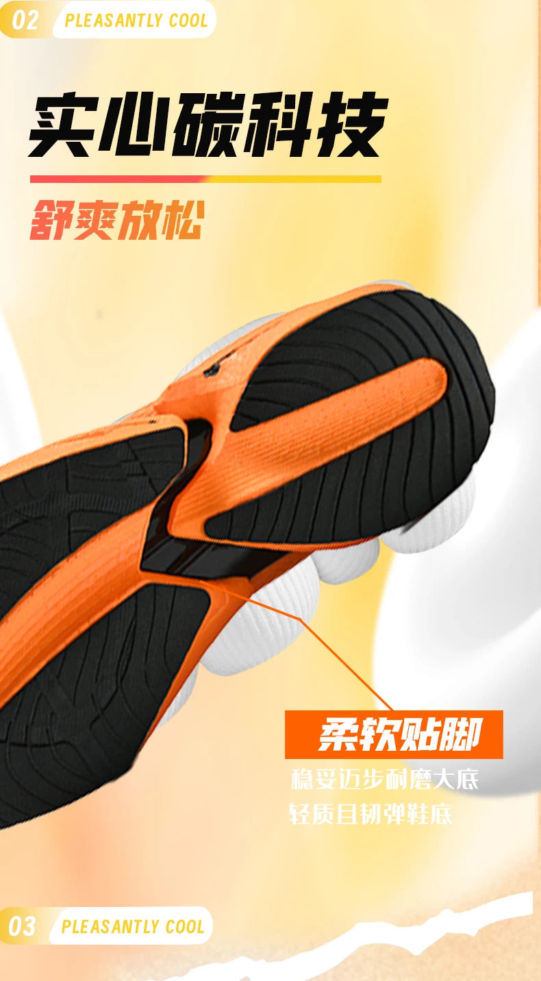 NEW Sports Running Shoes Men Marathon Breathable Comfortable Women Athletic Training Outdoor Sneakers Air Cushion Carbon Plate
