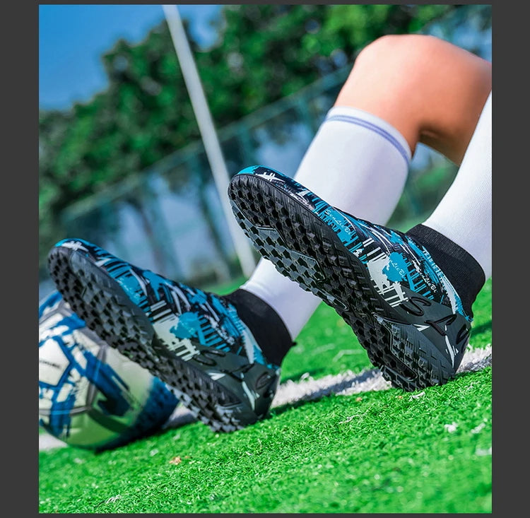 Veľkosť 34–46 Pánske futbalové kopačky FG/TF Futsal Profesionálne Unisex Detské futbalové topánky Tréningové Vonkajšie Chlapčenské futbalové topánky Tenisky