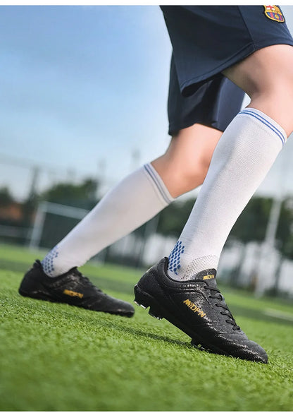 New Men's Football Boots Soccer Shoes for Adults, Society Football Cleats, Ultralight Training Sneakers, Outdoor Large Size 47