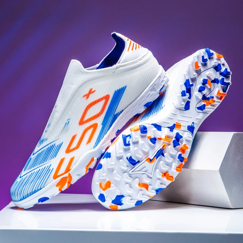 Men's Soccer Shoes Grass Football Boots Ultralight Sport Comfortable Indoor Cleats Non Slip Fg Turf Futsal Adult Non-Slip