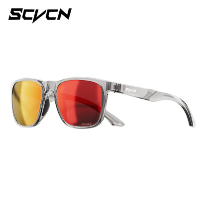 SCVCN Óculos de sol polarizados para atividades ao ar livre, desportos aquáticos, praia, oceano, pesca em plataforma, ciclismo, BTT, desportos de bicicleta e caminhadas – Proteção UV400
