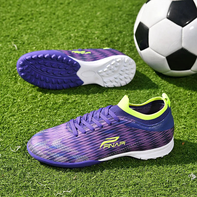 Herren-Fußballschuhe in hoher Qualität: Stollen, für Spiele, Indoor, Verkaufsschlager, Outdoor, Fußballschuhe, Rasen, High-Top, Futsal, rutschfeste Sneaker