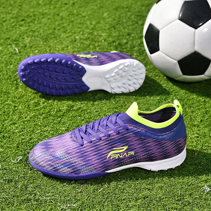 Herren-Fußballschuhe in hoher Qualität: Stollen, für Spiele, Indoor, Verkaufsschlager, Outdoor, Fußballschuhe, Rasen, High-Top, Futsal, rutschfeste Sneaker