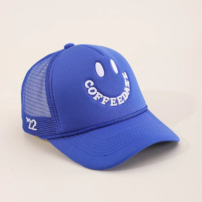 New Unisex Pentagram Baseball Hats Hip Hop Adjustable Breathable Personal Sunshade Mesh Versatile Street Fashion Trucker Caps
