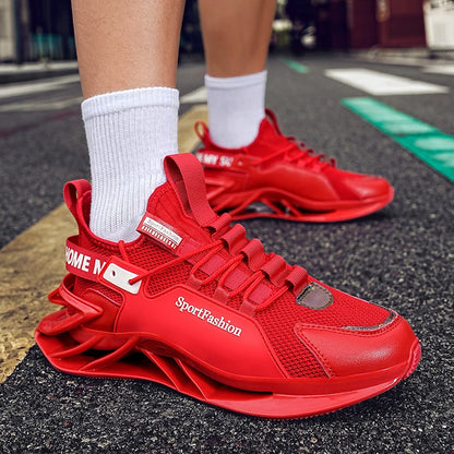 Mens Running Shoes New Mesh Breathe Sole Anti Slip Wear Resistant Daily Sports Trendy Fashion Casual Sneakers for Men