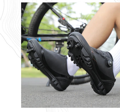 Zapatillas de ciclismo para hombre, bicicletas de carretera, mujer, competición, con cierre automático, velocidad, zapatillas deportivas de ciclismo, zapatillas de ciclismo con calas SPD para mujer