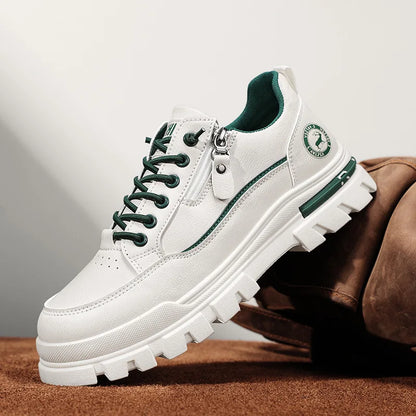 Chaussures de sport décontractées pour homme, pour la randonnée et les activités de plein air, tendance, mode urbaine, confortables, à semelle épaisse
