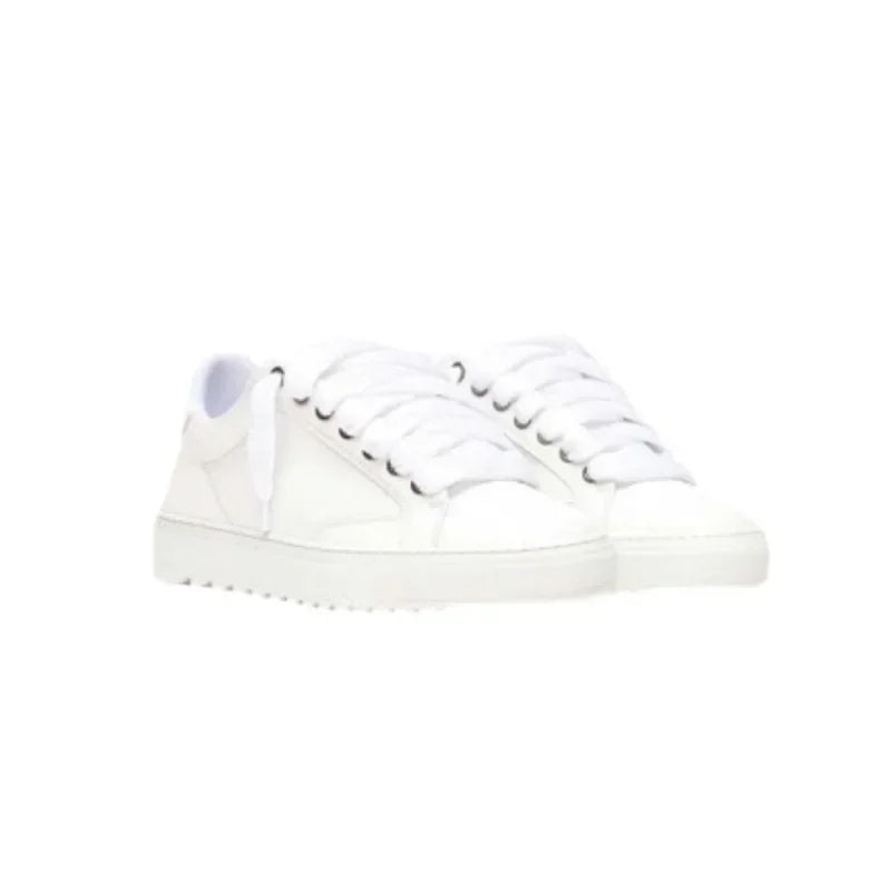 Baskets en toile peinte de style britannique, marque de luxe, pour hommes et femmes, motif à pois, chaussures de sport tendance pour tous les jours.