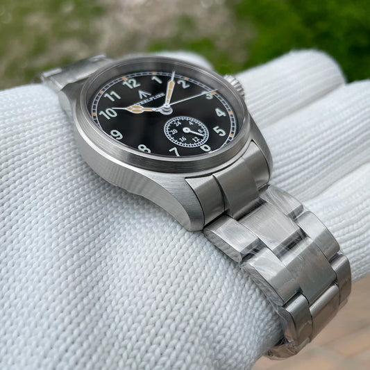Relógio de pulso de luxo STEELFLIER Official SF746, de quartzo, suíço, luminoso, VH60, movimento silencioso, resistente à água até 20 bar, com vários fusos horários