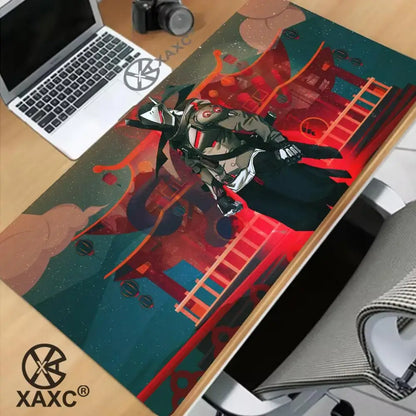 Mouse pad mare Overwatch Kawaii XXL pentru gaming, covoraș de birou PC, suport pentru tastatură, accesorii gamer, MousepadXAXC
