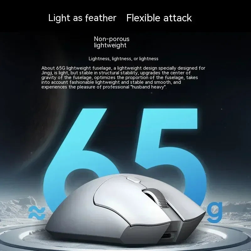 Metaphyuni Metapanda P1 Wireless Mouse P1 Pro Max Paw3395 Low Latency Lightweight E-Sports Gaming Mouse Ergonomics PC Gamer Gift