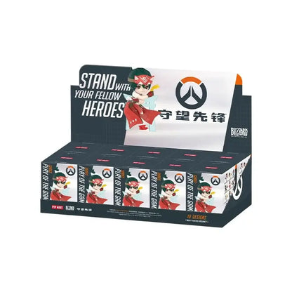 POP MART Overwatch Play of The Game Series Blind Box Mystery Box – urocze zabawki, ozdoby, figurki, dekoracje do domu, modele na biurko i lalki