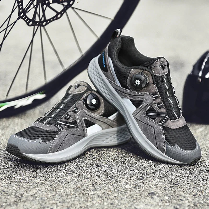 MTB-Radsportschuhe für Herren, Mountainbike-Schuhe, Fahrradschuhe, Indoor-Cycling-Sneaker, Speed-Schuhe, Winterschuhe, Schuhe mit Schuhplatten, Fahrrad-Trekkingschuhe