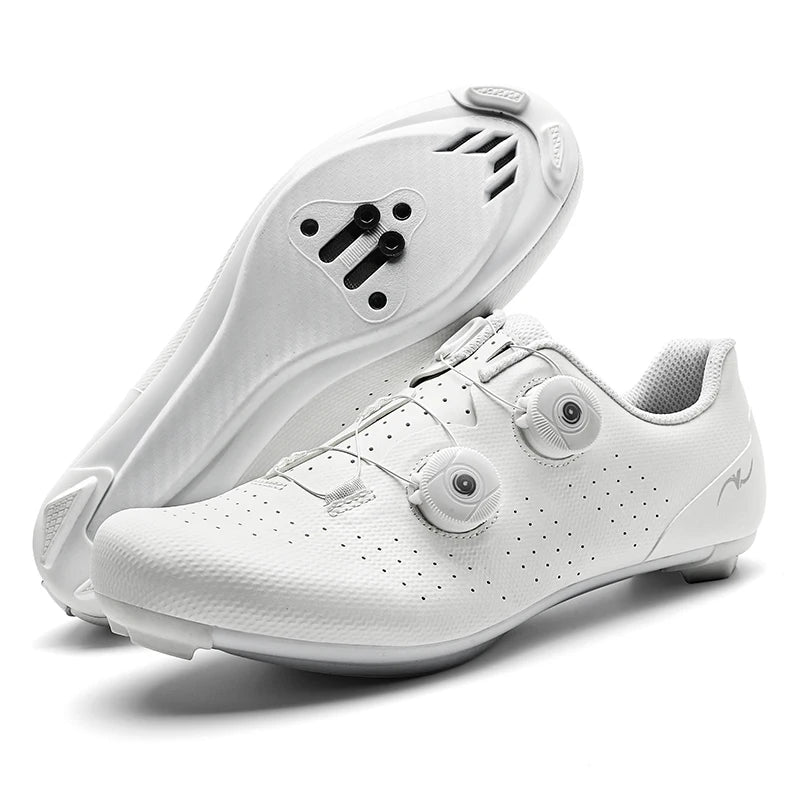 Competition Cycling Sports Shoes Road Bicycle Shoes Unisex Breathable Self-Locking Racing Cycling Shoes