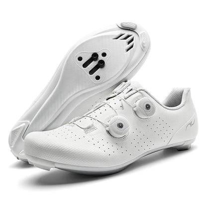 Competition Cycling Sports Shoes Road Bicycle Shoes Unisex Breathable Self-Locking Racing Cycling Shoes