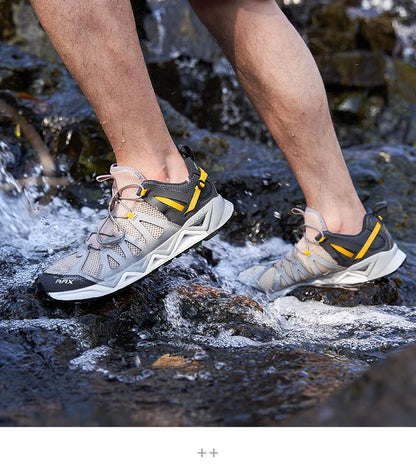 RAX Nye vandresko til mænd og kvinder til sommeren – åndbare Upstream-sko, trekking- og vandsko til udendørs brug, fiskeri og camping – sneakers til mænd