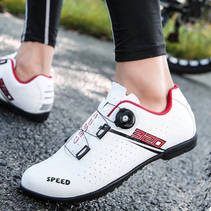 Chaussures de cyclisme pour homme : chaussures de course sur route à fixation automatique, chaussures de sport, chaussures d'entraînement sans crampons ; chaussures de cyclisme pour femme avec crampons SPD