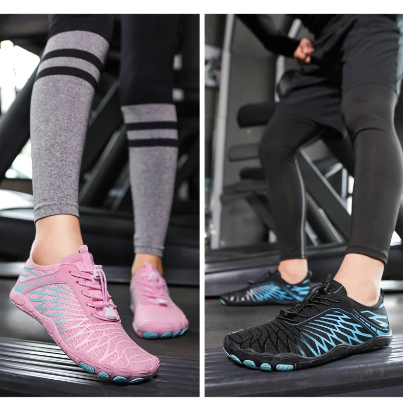 Men Water Shoes Women Beach Barefoot Aqua Shoes Quick Dry Swimming Wading Sports Sneakers Upstream Boating Fishing Surf Sneakers