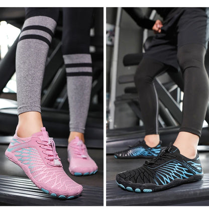 Men Water Shoes Women Beach Barefoot Aqua Shoes Quick Dry Swimming Wading Sports Sneakers Upstream Boating Fishing Surf Sneakers