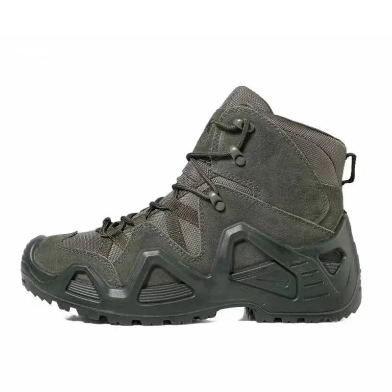 Hommes tactique militaire formation désert bottes mâle en plein air Camping randonnée escalade Trekking chasse chaussures antidérapantes sport baskets