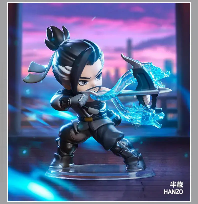 POP MART Overwatch Play of The Game Series Blind Box Mystery Box – urocze zabawki, ozdoby, figurki, dekoracje do domu, modele na biurko i lalki