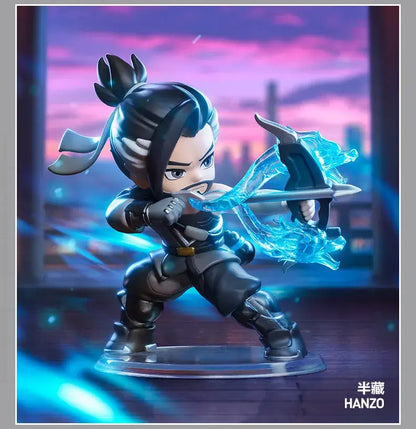 POP MART Overwatch Play of The Game Series Blind Box Mystery Box – urocze zabawki, ozdoby, figurki, dekoracje do domu, modele na biurko i lalki
