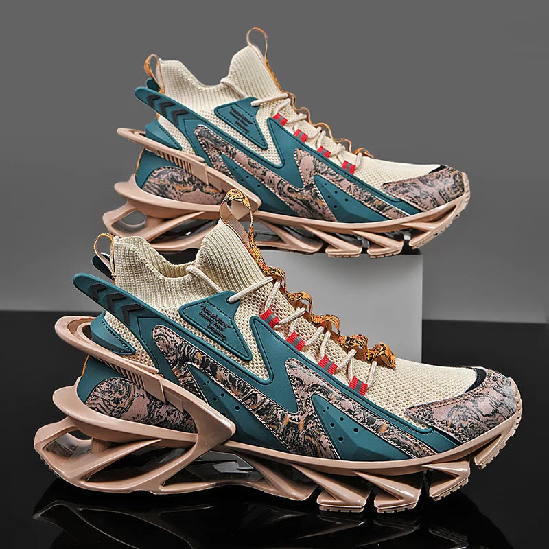 Chaussures de course respirantes pour hommes, baskets décontractées pour hommes, chaussures de tennis pour hommes, entraîneur de course, mocassins à la mode, luxe