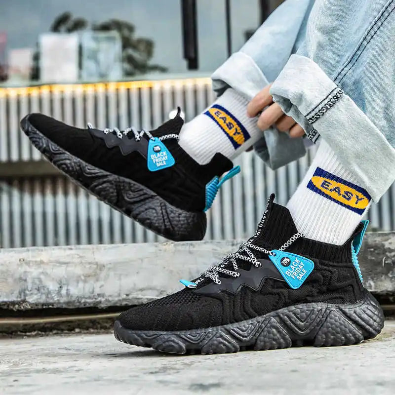 Natural Leather Key Height Summer Sneakers For Skateboarding Athletic Shoes For Men Grey Boots Sport Sepatu Raning