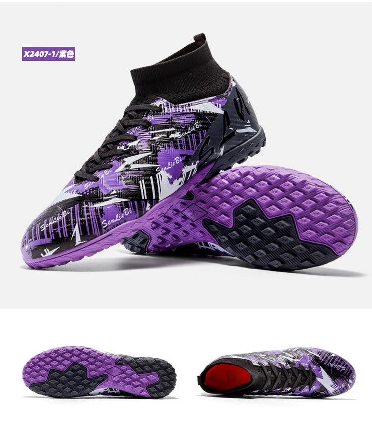 Veľkosť 34–46 Pánske futbalové kopačky FG/TF Futsal Profesionálne Unisex Detské futbalové topánky Tréningové Vonkajšie Chlapčenské futbalové topánky Tenisky