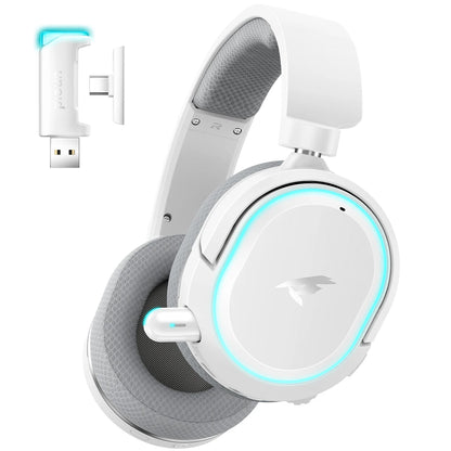 Picun G2 kabelloses Gaming-Headset Bluetooth 5.3 – 7.1-Surround-Sound, ENC-Mikrofon, 100H Akku, Low-Latency-Kopfhörer für PC, PS5, PS4, Switch & Mobile
