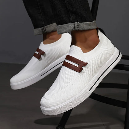 New Men's Sports Shoes Mesh Breathable Casual Outdoor EVA Soft-Soled Walking Shoes Lightweight Comfortable