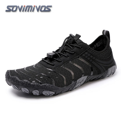 Water Shoes for Men Barefoot Beach Shoes Breathable Sport Shoes Quick Dry River Whtie Sea Aqua Sneakers Soft Beach Sneakers