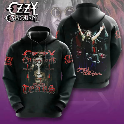 Men's Hoodie New Rock Ozzy Osbourne Band 3d Print Hoodies Men Women Fashion Street Hoodie Sweatshirt Women Coat Hip Hop Sudadera