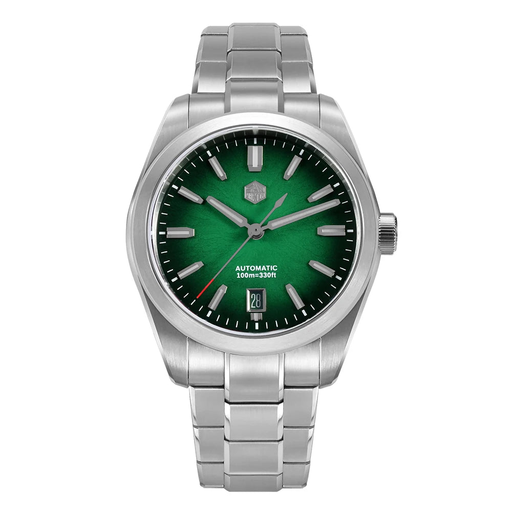 San Martin 36/39/42mm SN0144 JianZhan Dial Gada Watch Miyota 9015 Original Design Men Luxury Dress Automatic Mechanical Watches