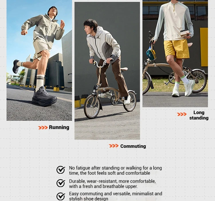 361 Degrees N40 Men Running Shoes Trendy Rebound Cushioning Soft Durable Airy Mesh Stable Lightweight Male Sneakers 672532207