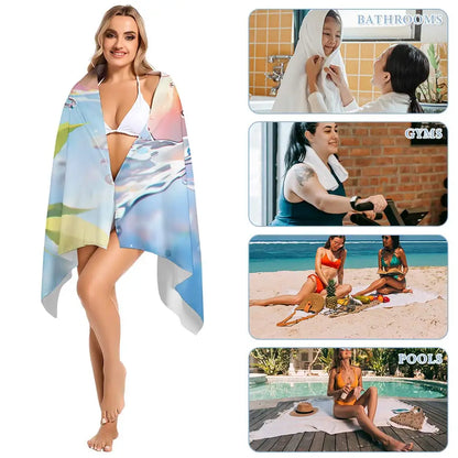 Game F-Fortnites Beach Towel Hotel Towels Bathroom Sauna Spa Playa Travel Swimming Pool For Home Baby Bath Microfiber Gym Shower