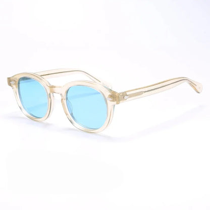 Polarized Sunglasses Men Sun Glasses Woman Johnny Depp Lemtosh Luxury Brand Vintage Acetate Frame Goggles