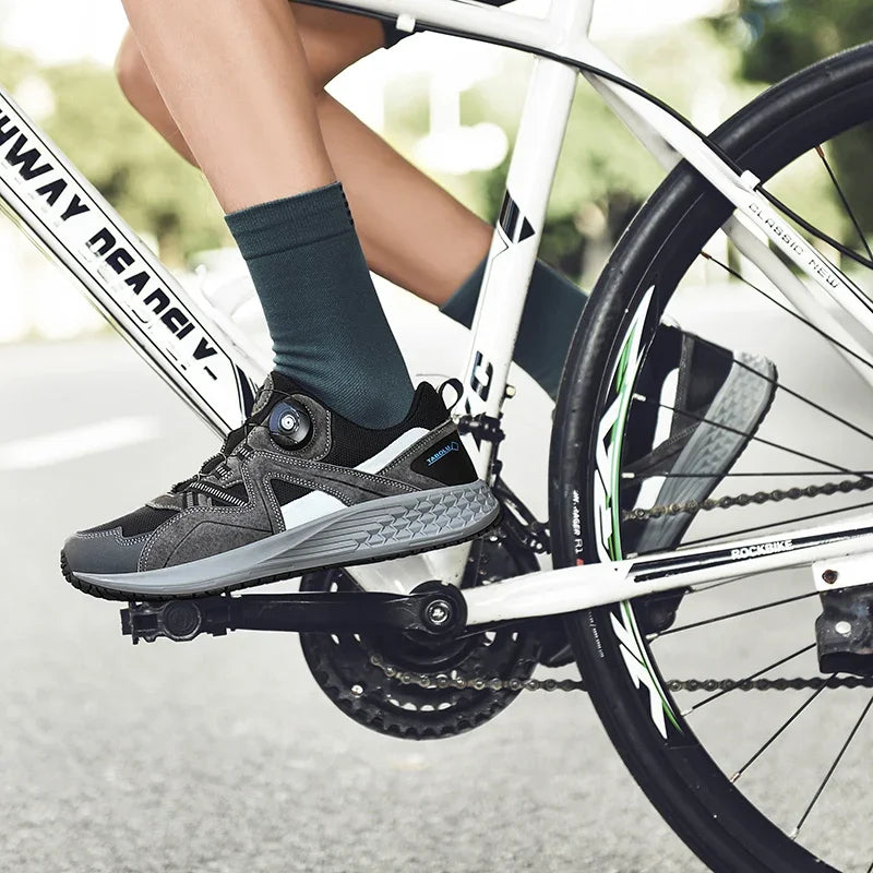 MTB-Radsportschuhe für Herren, Mountainbike-Schuhe, Fahrradschuhe, Indoor-Cycling-Sneaker, Speed-Schuhe, Winterschuhe, Schuhe mit Schuhplatten, Fahrrad-Trekkingschuhe