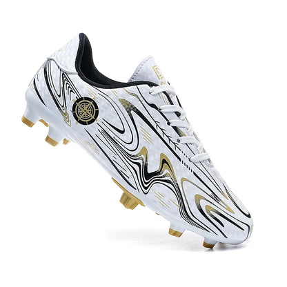 Kids Youth Soccer Cleats Football Shoes Men Non-Slip Breathable Lightweight Training Sneakers Boys Children Football Match Boots