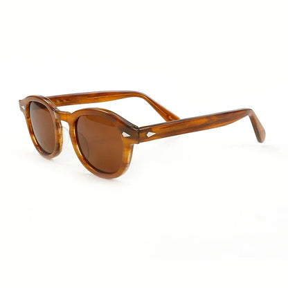 Polarized Sunglasses Men Sun Glasses Woman Johnny Depp Lemtosh Luxury Brand Vintage Acetate Frame Goggles