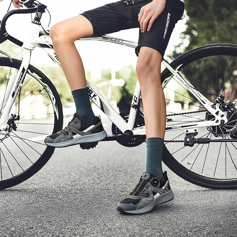 MTB-Radsportschuhe für Herren, Mountainbike-Schuhe, Fahrradschuhe, Indoor-Cycling-Sneaker, Speed-Schuhe, Winterschuhe, Schuhe mit Schuhplatten, Fahrrad-Trekkingschuhe