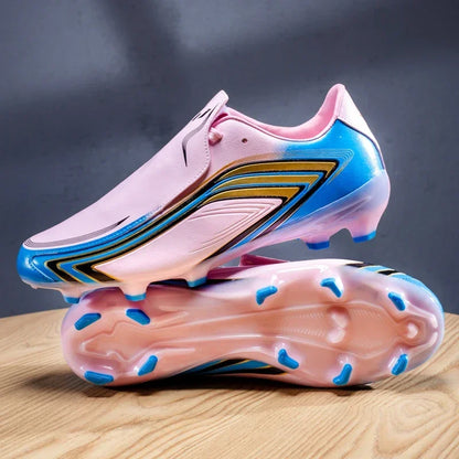 Nouvelles chaussures de football pour hommes, baskets de match, chaussures de futsal antidérapantes, crampons pour terrain en herbe, chaussures de football d'intérieur, légères, de haute qualité, pour l'extérieur