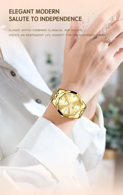 LIGE Fashion Quartz Wristwatches Casual Sport Military Watch For Women Top Brand Luxury Waterproof Watch Ladies Relogio Feminino