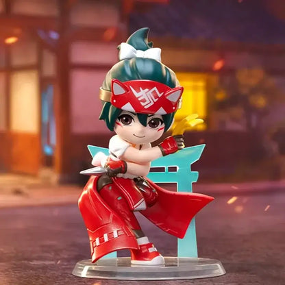 POP MART Overwatch Play of The Game Series Blind Box Mystery Box – urocze zabawki, ozdoby, figurki, dekoracje do domu, modele na biurko i lalki