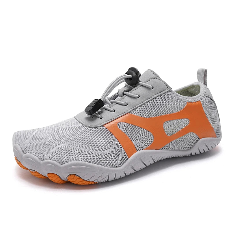 Unisex Wide Toe Barefoot Water Shoes Quick Dry Breathable Soft Sole Beach Aqua Shoes Lightweight Swimming Water Sports Sneakers