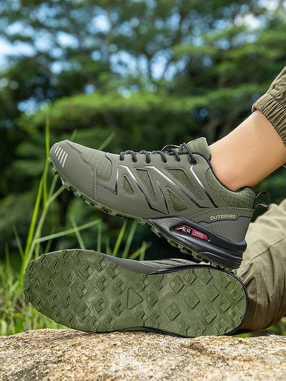 Men's Hiking Shoes Waterproof All-Terrain Outdoor Sneakers Non-Slip for Trekking Camping Tactical Training  Outdoor Cycling
